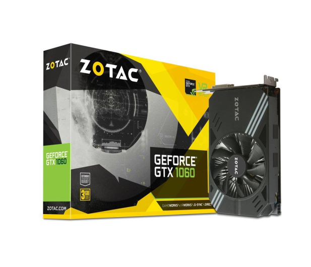 Zotac GeForce GTX 1060 MINI 3GB GDDR5 - 387530 - zdjęcie